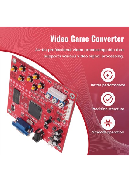 Arcade Game Cga - VGA Dönüştürücü Video Oyunu Dönüştürücü Kurulu Rgbs/cga - VGA Hd Rgb - VGA Dönüştürücü (Yurt Dışından) fırsatları
