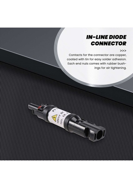 20A Sıralı Diyot Konnektörü IP67 Güneş Paneli Kablo Konektörleri (Yurt Dışından) modelleri