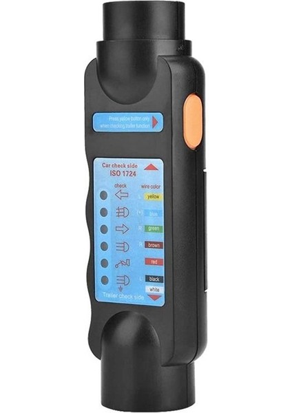 7 Çekirdekli Römork Test Cihazı 12V Rv Kablolama Sinyal Test Cihazı Soket Konnektörü Kaydedici (Yurt Dışından) indirimleri