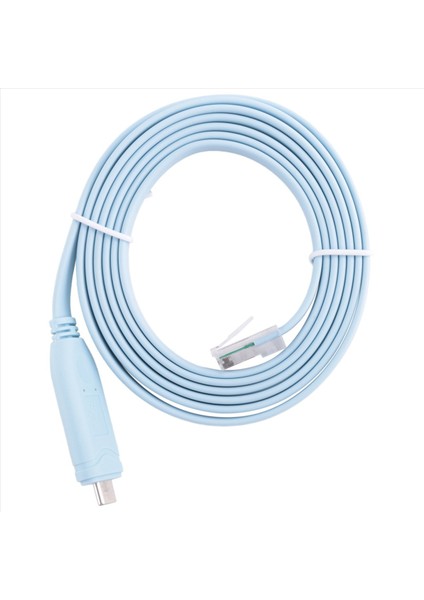 Usb&#39;den Tip C Konsol Yapılandırma Kablosu Tip C - RJ45 Seri Yönlendirici Hata Ayıklama Kablosu (Yurt Dışından)