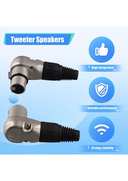 1paır 3 Pın Xlr Erkek Kadın Jack Konnektörü Mikrofon Kablosu Dik Açısı 90 Derece Ses Tel Konektörü Hoparlör Sistemleri Için (Yurt Dışından) modelleri