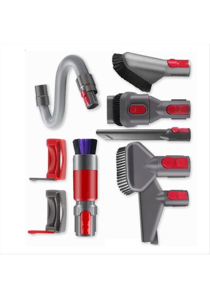 Dyson V7 V8 V10 V11 V15 Elektrikli El Süpürgesi Aksesuarları Teleskopik Çubuk Uzatma Tüpü Aracı Fırça Seti (Yurt Dışından) fiyatları