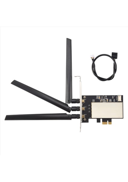 Broadcom Için BCM94360CSAX BCM943602CS BCM94331CSAX Wlan Masaüstü Pcı-E Dönüştürücü Adaptörü + Apple Wifi Kart Için Anten (Yurt Dışından)