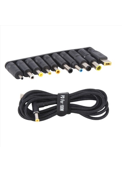 100W Tip C Dizüstü Bilgisayar Güç Adaptör Konnektörü Fiş USB Tip C&#39;ye Evrensel Şarj Cihazı (Yurt Dışından) fiyatları