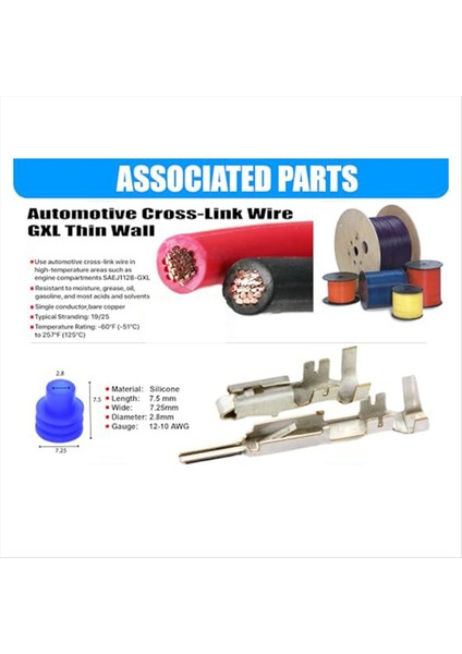 1 Paket Metri-Pack 2 Pimli 30 Amper, 280 Serisi Konektörler Çok Function (Erkek Ila Kadın Pigtail 12GA) (Yurt Dışından) indirimleri