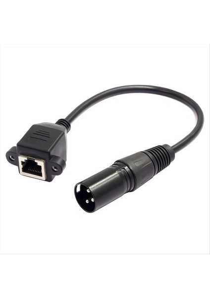 Dmx-Con Denetleyici Serisi Için 1 Çift Xlr 3PIN-RJ45 Dişi Adaptörü RJ45-XLR Dmx Konnektör Uzatma Kablosu (Yurt Dışından) modelleri