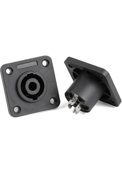 10PCS 4pin Konnektör Dişi Jak Soketi Nl4 Güç Jakı Ses Konnektörü Hoparlör Amplifikatörü Kilidi ile Dönüştürücü (Yurt Dışından) fiyatları