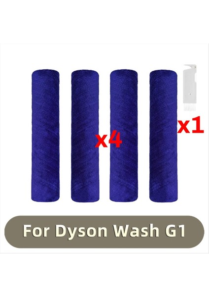 Yumuşak Ana Döner Fırçalar Dyson Yıkama G1 Islak Robot Süpürge Yedek Aksesuarlar Yedek Parça Sarf Malzemeleri A (Yurt Dışından) fiyatları