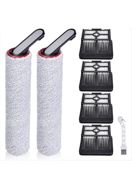 7 Adet Yedek Fırça Silindirleri ve Hepa Filtre Dreame H12 PRO/H12 Çift Akülü Islak ve Kuru Elektrikli Süpürge Parçaları (Yurt Dışından)