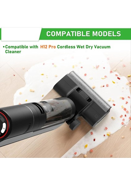 7 Adet Yedek Fırça Silindirleri ve Hepa Filtre Dreame H12 PRO/H12 Çift Akülü Islak ve Kuru Elektrikli Süpürge Parçaları (Yurt Dışından) fırsatları