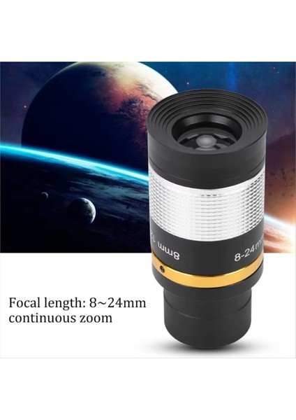 Teleskop Için 8-24MM Zoom Göz Merceği Çok Kaplamalı Optik Lens Göz Merceği (Yurt Dışından) fırsatları