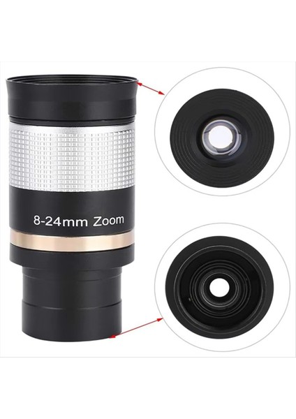 Teleskop Için 8-24MM Zoom Göz Merceği Çok Kaplamalı Optik Lens Göz Merceği (Yurt Dışından) indirimleri