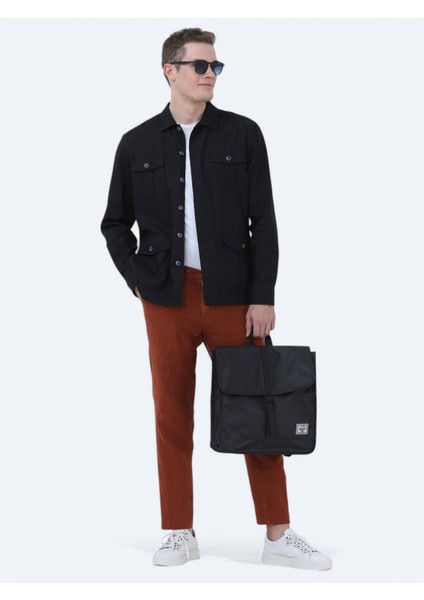 Kiremit Dokuma Jogging Fit Casual %100 Keten Pantolon