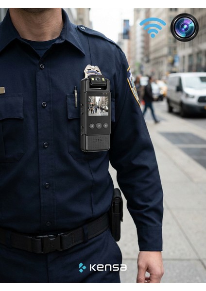 Mini Vücut Kamerası – 1080P Hd Video, Fotoğraf, Ses Kaydı, Hareket Sensörü ve 180° Döner Lens - Wıfı modelleri