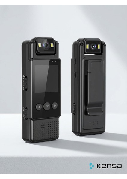 Mini Vücut Kamerası – 1080P Hd Video, Fotoğraf, Ses Kaydı, Hareket Sensörü ve 180° Döner Lens - Wıfı fırsatları