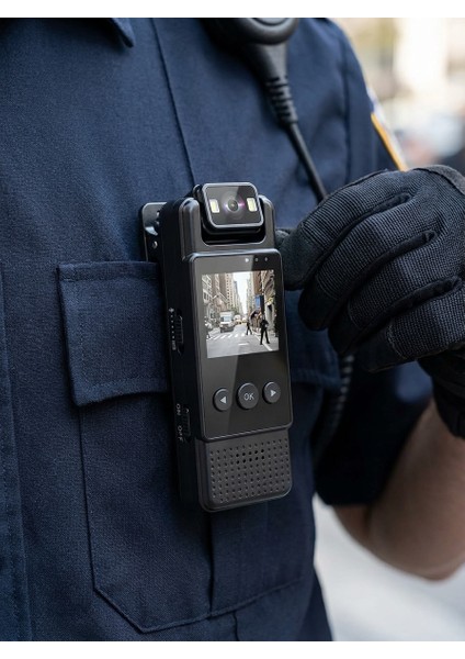 Mini Vücut Kamerası – 1080P Hd Video, Fotoğraf, Ses Kaydı, Hareket Sensörü ve 180° Döner Lens - Wıfı indirimleri