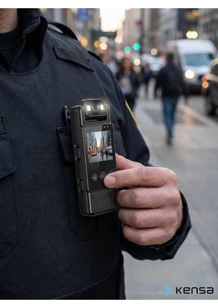 Mini Vücut Kamerası – 1080P Hd Video, Fotoğraf, Ses Kaydı, Hareket Sensörü ve 180° Döner Lens - Wıfı