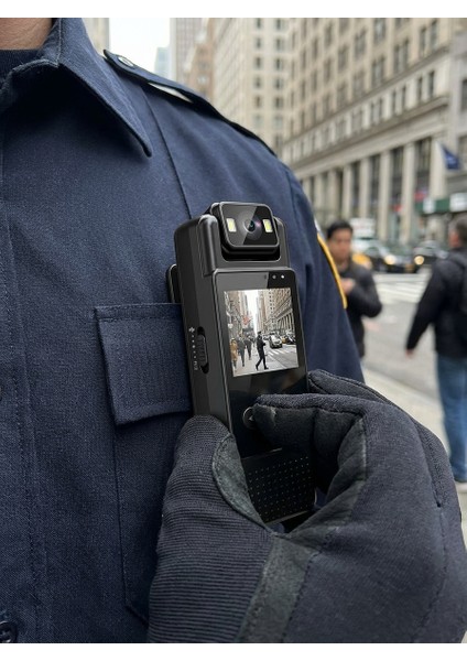 Mini Vücut Kamerası – 1080P Hd Video, Fotoğraf, Ses Kaydı, Hareket Sensörü ve 180° Döner Lens - Wıfı