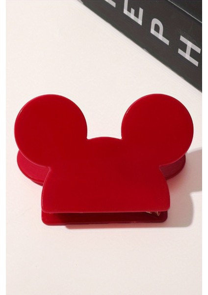 Mickey Mouse Tasarım Çocuk Tokası Kırmızı fiyatları