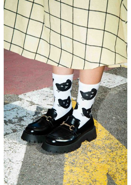 Cat Yetişkin Çorap modelleri