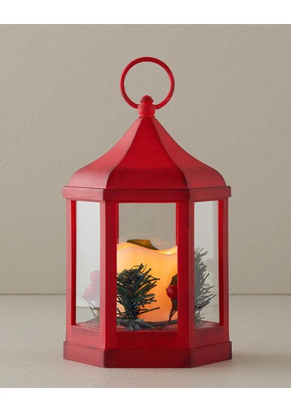 Chris Ledli Fener 20 cm Kırmızı (2.12.2025) fiyatları