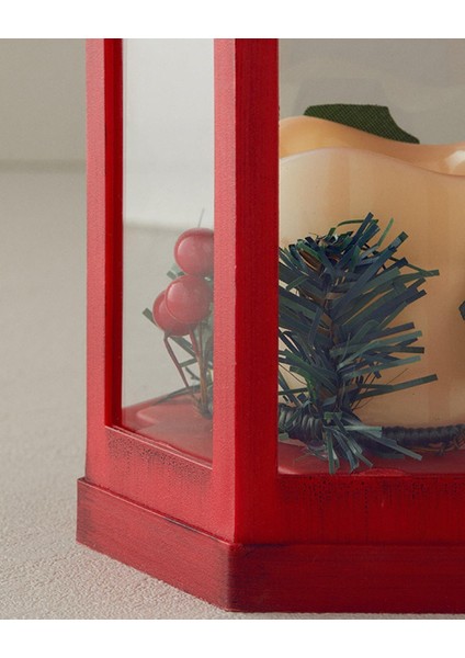 Chris Ledli Fener 20 cm Kırmızı (2.12.2025) modelleri