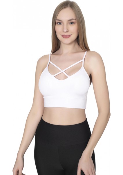 1052 Pinkhan Ön Çapraz Büstiyer Kadın