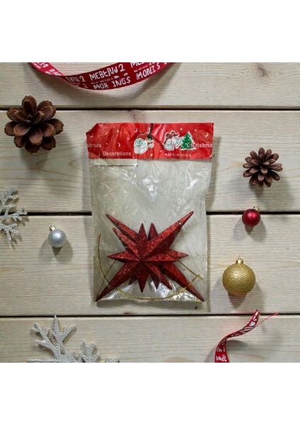 2li Yıldız Yılbaşı Ağacı Süsü fiyatları