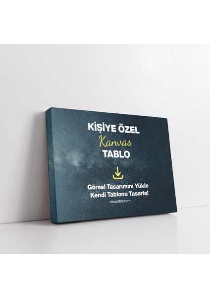 Kişiye Özel Kanvas Tablo Baskı Yatay