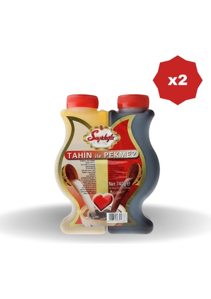 Seyıdoglu Tahın&pekmez 740 gr - (2 Adet)