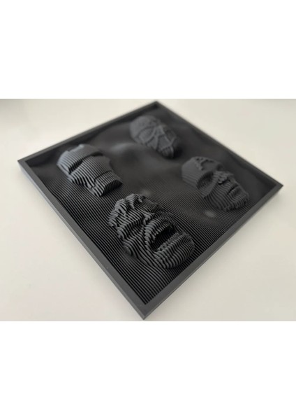 CRAFTSY3D Marvel Katmalı Tablo – 3D Baskı Katmanlı Dekoratif Koleksiyon Ürünü