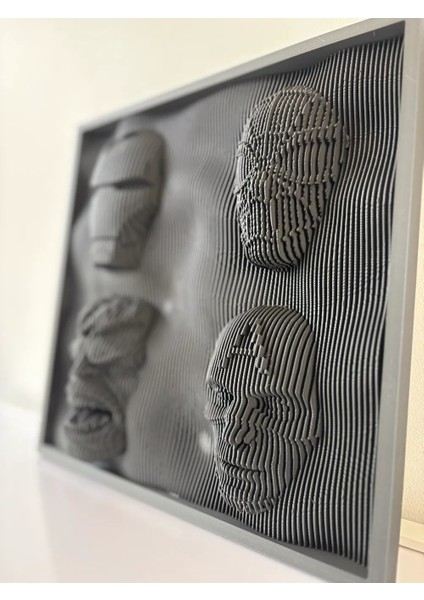 CRAFTSY3D Marvel Katmalı Tablo – 3D Baskı Katmanlı Dekoratif Koleksiyon Ürünü indirimleri