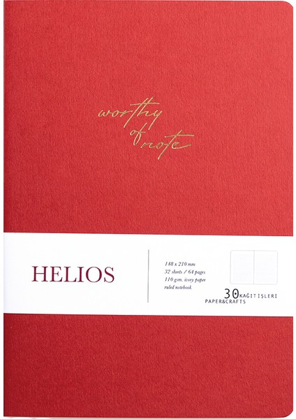 Worthy Of Note • Çizgili Not Defteri fiyatları