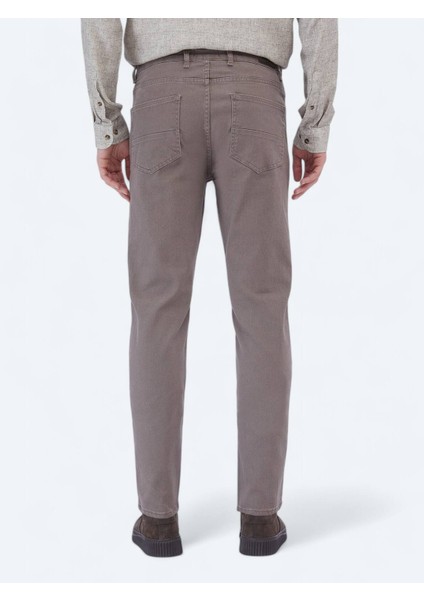 Vizon Slim Fit Denim Pamuk Karışımlı Pantolon