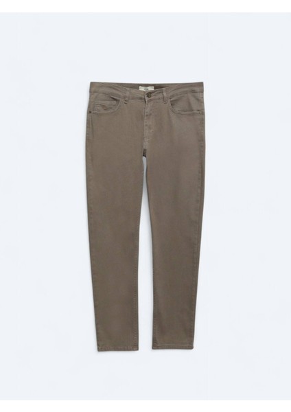 Vizon Slim Fit Denim Pamuk Karışımlı Pantolon