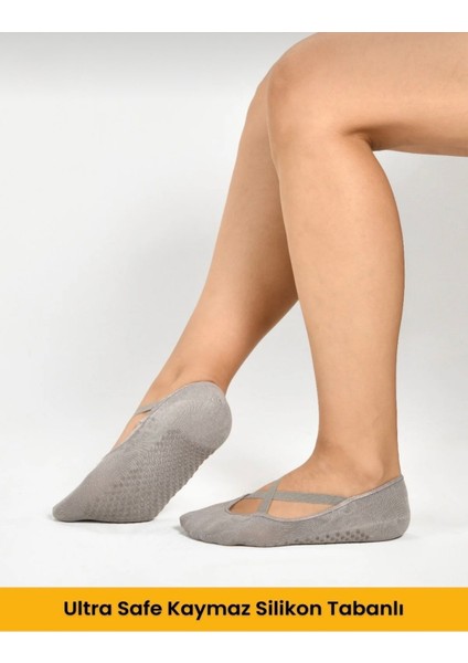 Profesyonel Pilates Yoga Kaydırmaz Silikonlu Çorap modelleri