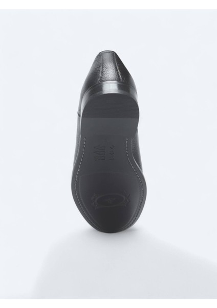 Lacivert Deri Klasik Ayakkabı