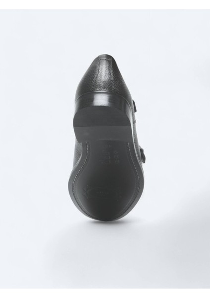 Siyah Deri Klasik Ayakkabı