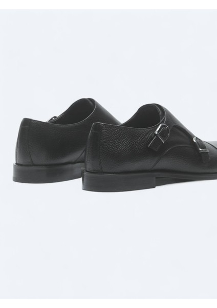 Siyah Deri Klasik Ayakkabı