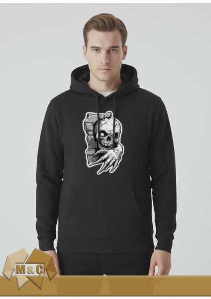 Özel Tasarım 3 Iplik Şardonlu Sweatshirt Kışlık Kalın Unisex Hoodıe