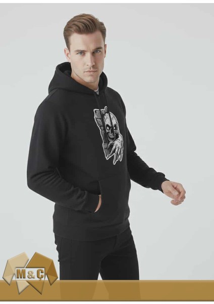 Özel Tasarım 3 Iplik Şardonlu Sweatshirt Kışlık Kalın Unisex Hoodıe modelleri