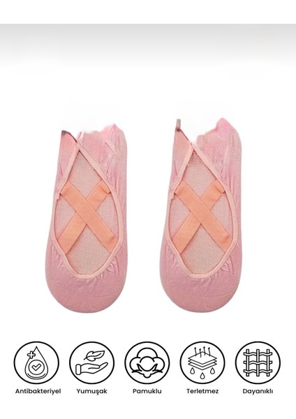 Profesyonel Pilates Yoga Kaydırmaz Silikonlu Çorap