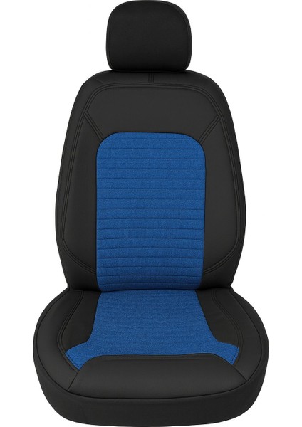 Mitsubishi Lancer 2008-2013 Aracınıza Uyumlu Arkalı Önlü Takım Oto Kılıfı - Full Deri Orta Kumaş Keten modelleri