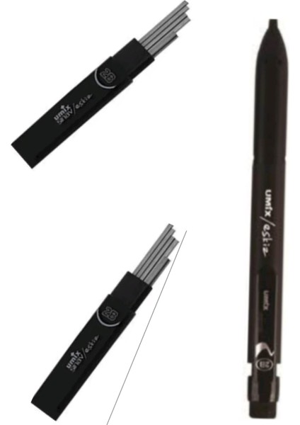 sınav eskiz 1.8x0.9 mm u1304 ve u1307 versatil kalem+ 2 li uç(min) seti fiyatları