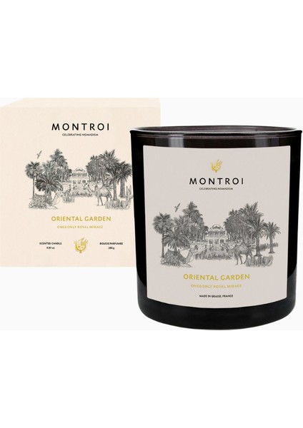 Oriental Garden Mum Oud ve Amber ile Arap Ihtişamı