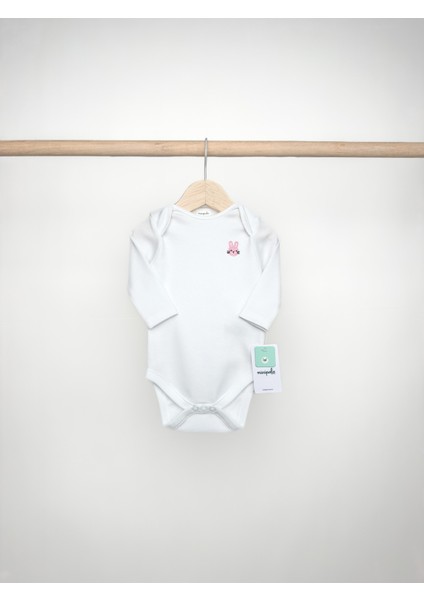 Uzun Kol Kız Bebek Çıtçıtlı Body 3'lü Set modelleri