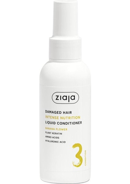 Muz Çiçeği Özlü Yıpranmış Saçlar Için Onarıcı Sıvı Saç Kremi 125 ml