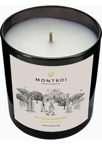 Riviera Nostos Mum Ahenkli Deri ve Siyah Çay Kokusu modelleri