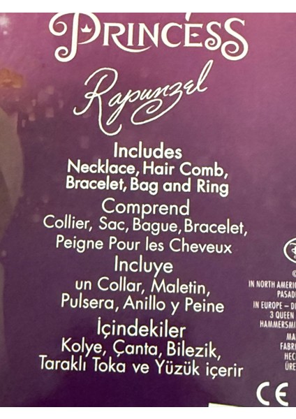 Rapunzel Aksesuar Set Yeniyıl Hediyesi fiyatları