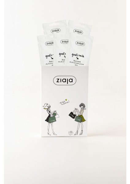 Keçi Sütü Yüz Maskesi 7 ml – Nemlendirici & Kırışıklık Karşıtı 5'li Set fiyatları